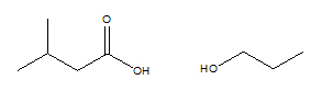 acide 3-m&eacute;thylbutano&iuml;que et propanol 